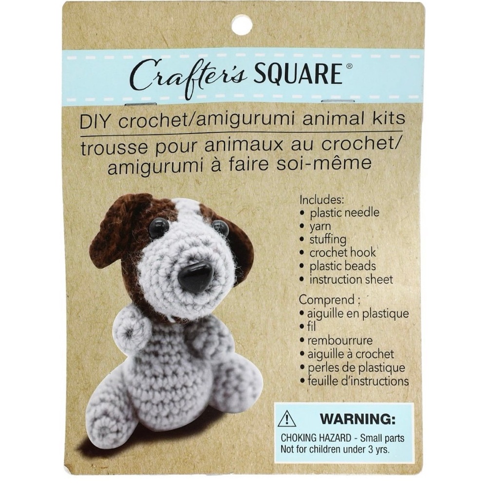 🐶 PUPPY DOG CROCHET KIT 🐶